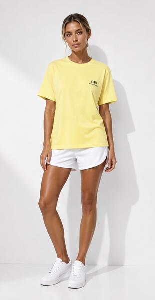 Футболка Zalov (S-2XL) ZW1881 yellow (лето)