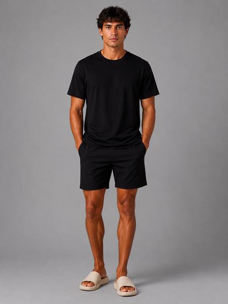 Футболка Zalov (52-60) ZW1920 black (лето)