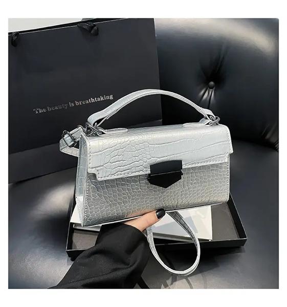 Сумка Fashion Bag (23*13*8) 6239-1 silver (деми)