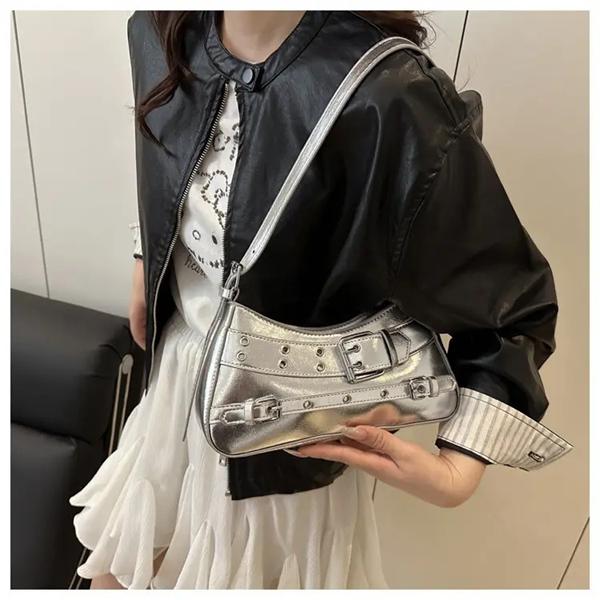 Сумка Fashion Bag (27*14*7) D9859-2 silver (деми)