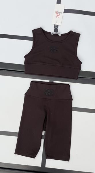 Костюм спорт Kosmy (116-140) 390 brown (лето)
