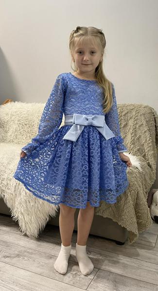 Платье Kosmy (98-116) K308 l.blue (лето)