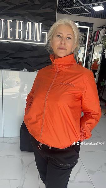 Ветровка LOVEKAN (S-L) 1670 orange (деми)