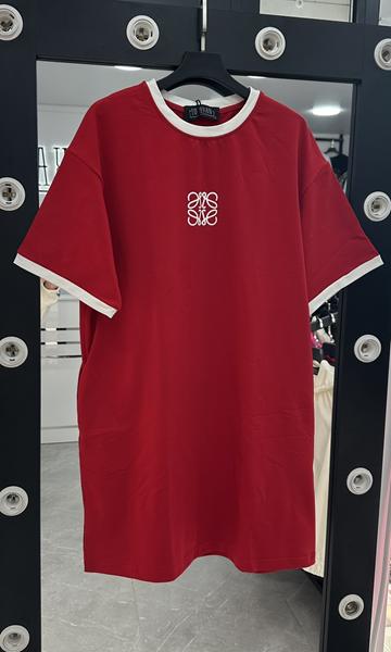 Платье LOVEKAN (S-L) 1696 red (лето)