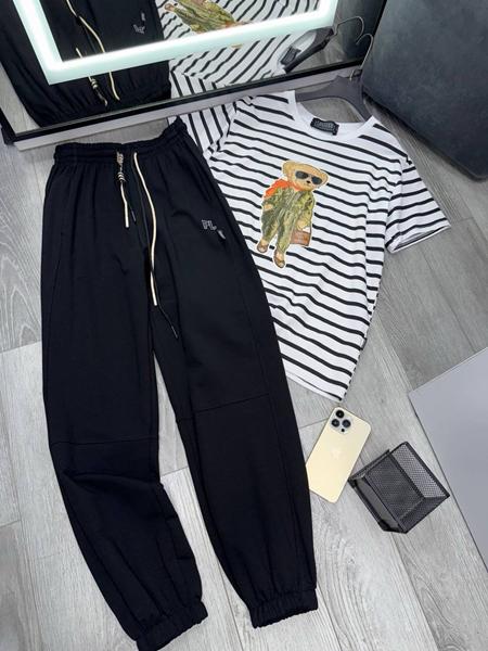 Костюм спорт LOVEKAN (S-L) 1494 black (деми)