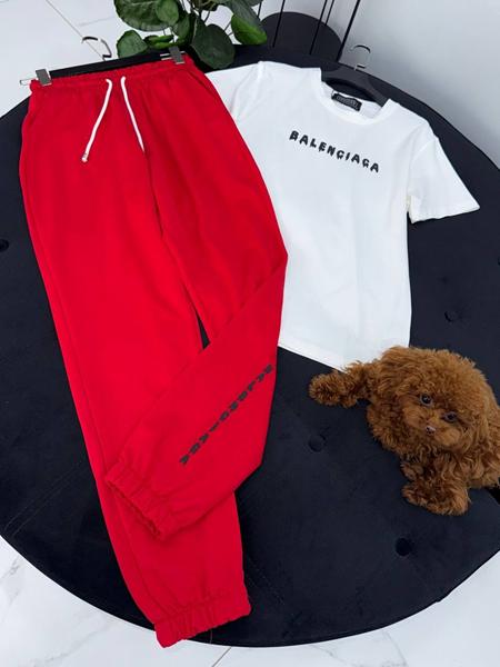 Костюм спорт LOVEKAN (S-L) 1705 red (деми)