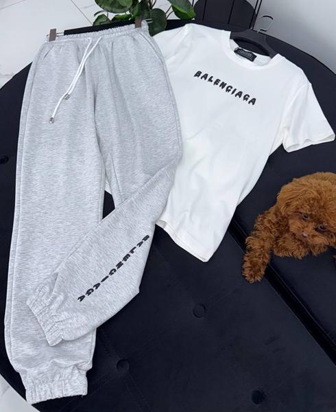 Костюм спорт LOVEKAN (S-L) 1705 l.grey (деми)