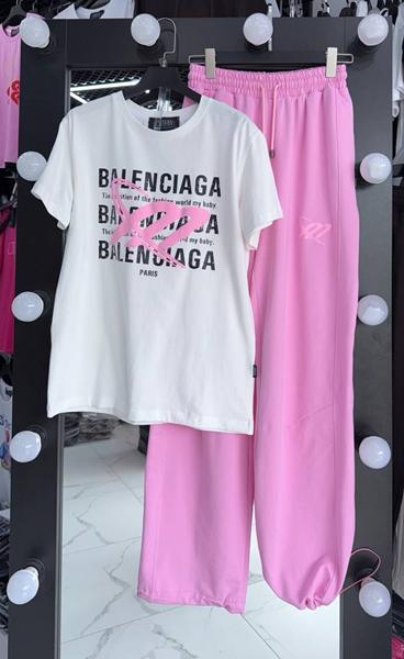 Костюм спорт LOVEKAN (S-L) 1691 pink (деми)
