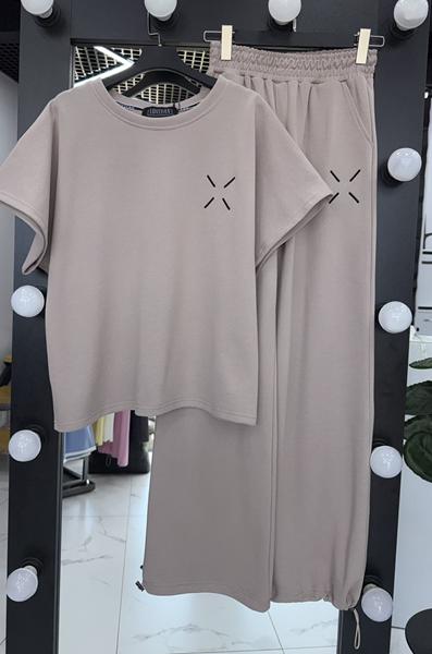Костюм спорт LOVEKAN (S-L) 1700 nude (деми)