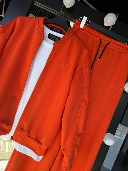 Костюм спорт LOVEKAN (S-L) 1667 orange (деми)