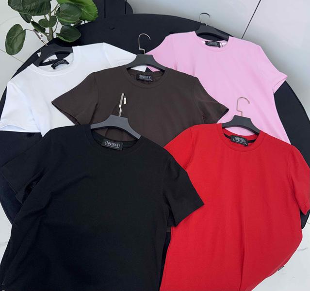 Футболка LOVEKAN (S-L) 951 chocolate (лето)