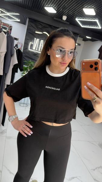 Топ LOVEKAN (S-L) 1546 black (лето)