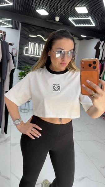 Топ LOVEKAN (S-L) 1545 white (лето)