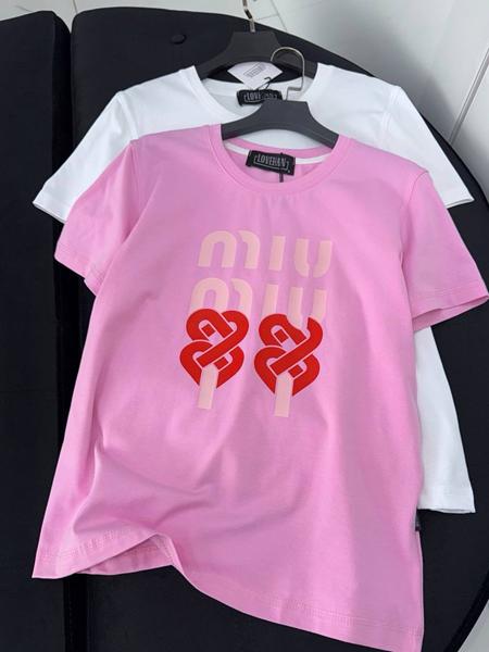 Футболка LOVEKAN (S-L) 1676 pink (лето)