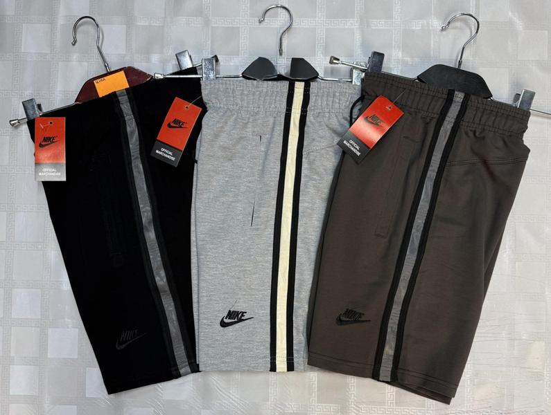 Шорты Shon (42-50) S3522 black (лето)