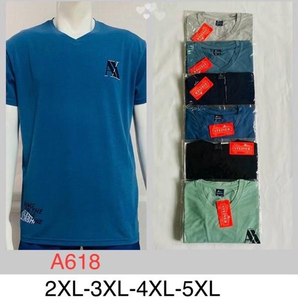 Футболка Ayden (2XL-5XL) A618 mix (лето)