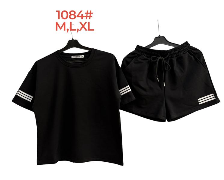 Костюм Peng (M-XL) 1084 black (лето)