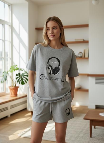 Костюм Peng (M-XL) 1085 grey (лето)