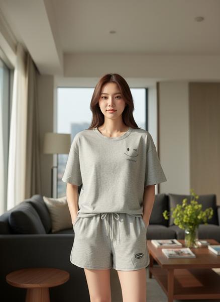 Костюм Peng (M-XL) 1086 grey (лето)