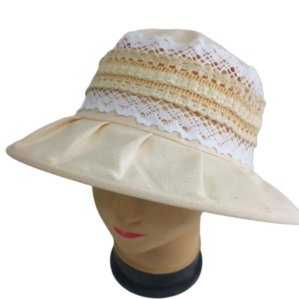 Шляпа Mabi (56-59) 0904 beige (лето)