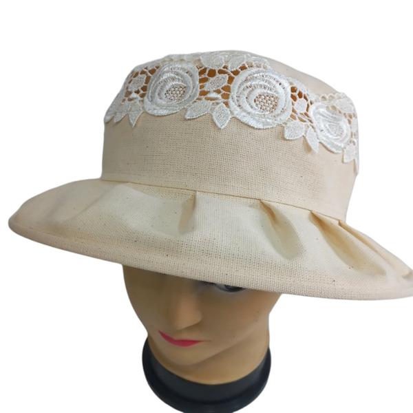 Шляпа Mabi (56-59) 0906 beige (лето)