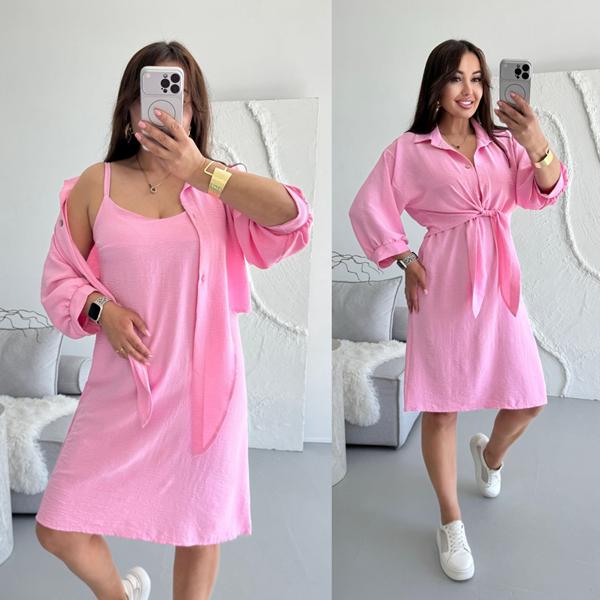 Костюм Sofi Cor (42-52) 9079 pink (лето)