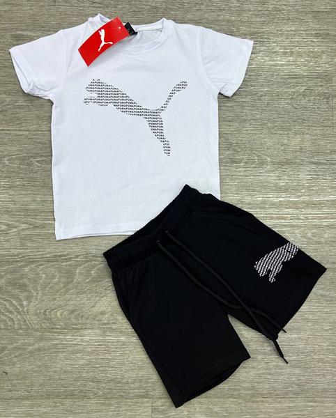 Костюм MirWear kids (4-8) MR797-287-1 white (лето)