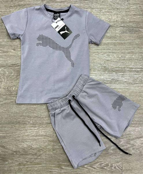 Костюм MirWear kids (4-8) MR798-287-1 grey (лето)