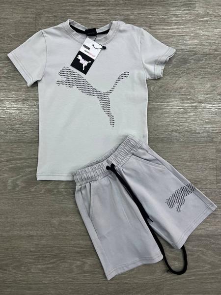 Костюм MirWear kids (4-8) MR801-287-1 l.grey (лето)