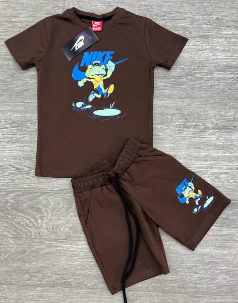 Костюм MirWear kids (4-8) MR806-287-1 brown (лето)