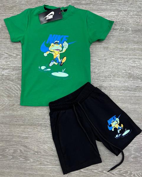 Костюм MirWear kids (4-8) MR809-287-1 green (лето)