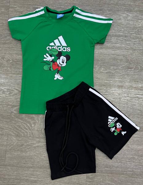 Костюм MirWear kids (4-8) MR810-287-1 green (лето)