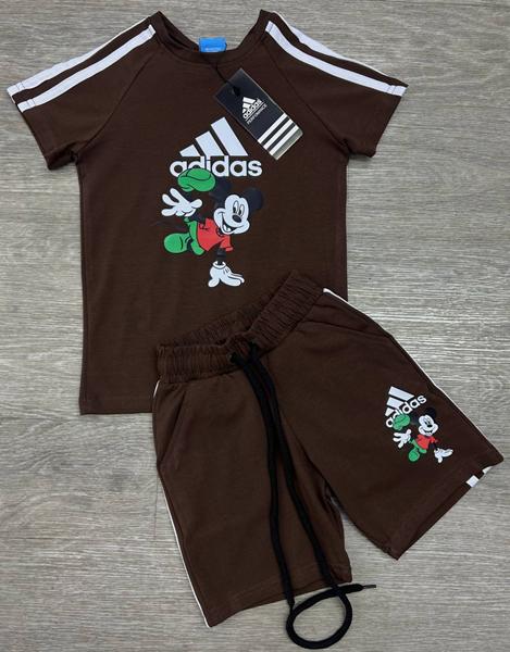 Костюм MirWear kids (4-8) MR814-287-1 brown (лето)
