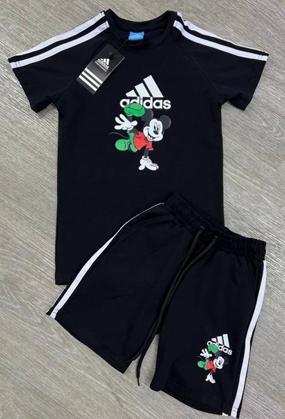 Костюм MirWear kids (4-8) MR817-287-1 black (лето)