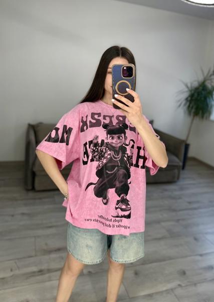 Футболка S.Style (one size) 55 pink (лето)