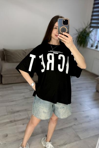Футболка S.Style (42-48) 55-3 black (лето)
