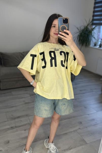 Футболка S.Style (42-48) 55-3 yellow (лето)