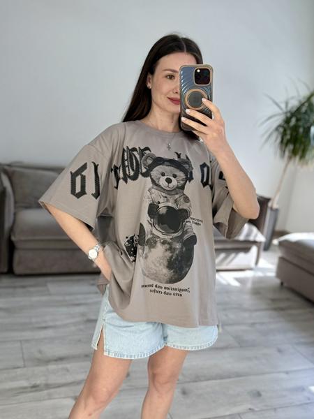Футболка S.Style (one size) 55-4 grey (лето)