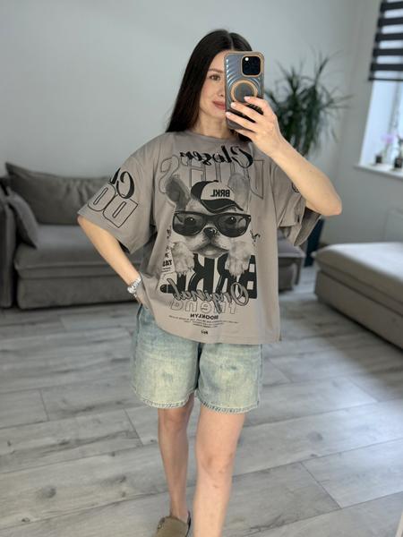 Футболка S.Style (42-48) 55-5 grey (лето)