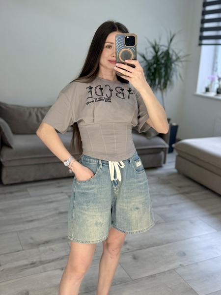 Футболка S.Style (42-48) 648 grey (лето)