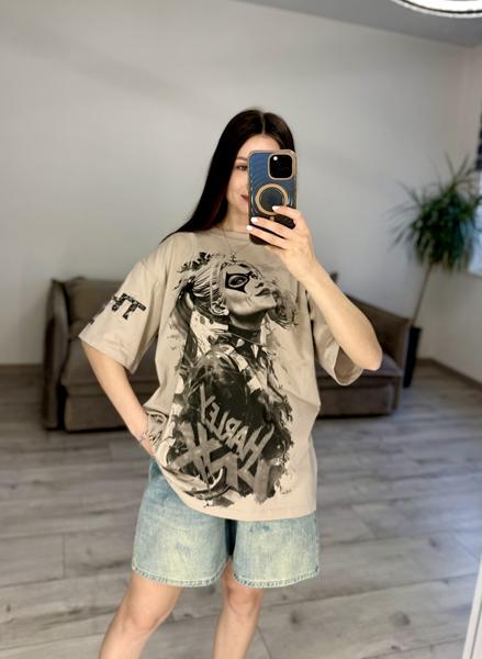 Футболка S.Style (one size) 71 beige (лето)