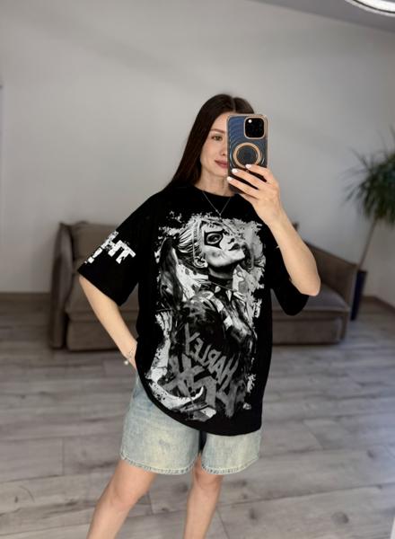 Футболка S.Style (one size) 71 black (лето)