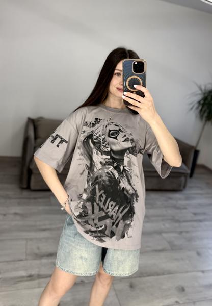 Футболка S.Style (one size) 71 grey (лето)