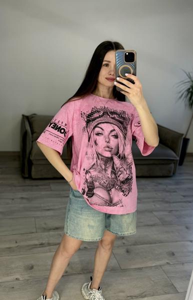 Футболка S.Style (one size) 71-2 pink (лето)