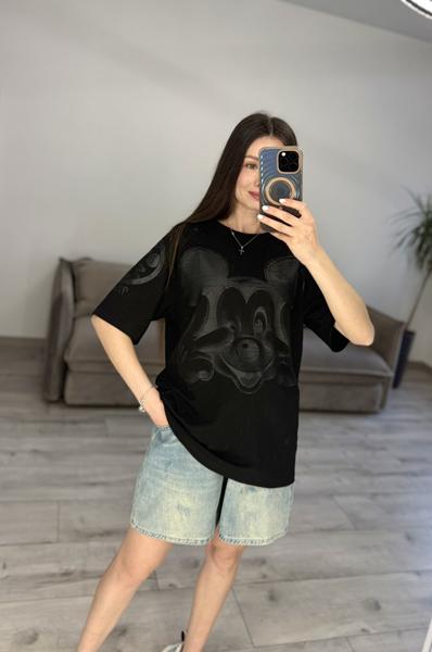 Футболка S.Style (one size) 72 black (лето)