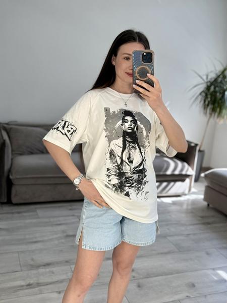 Футболка S.Style (one size) 72-0 white (лето)