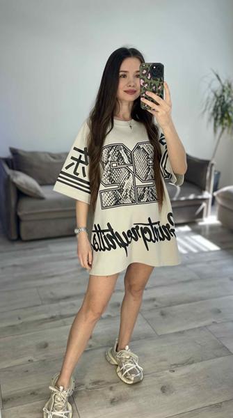 Туника S.Style (one size) 73 l.grey (лето)