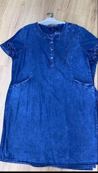 Платье Julia (52-60) JL1231 blue (лето)