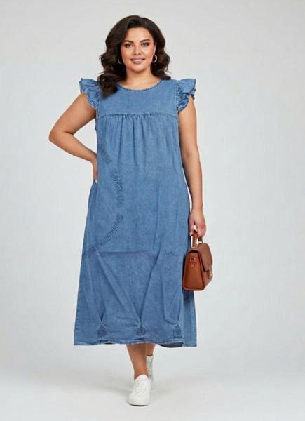 Сарафан Julia (38-46) JL1242 blue (лето)