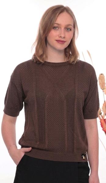 Американка Julia (50-52) JL1256 brown (лето)